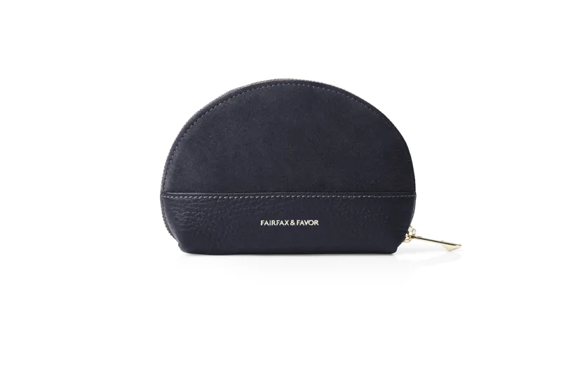 FairfaxFavor Chiltern Purse Navy Suede-1